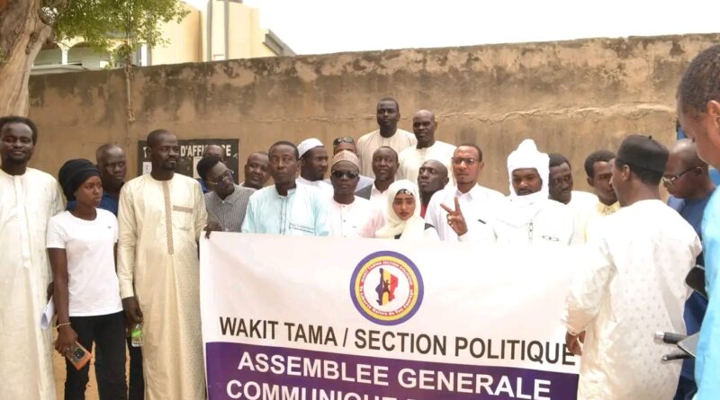 Tchad : Assemblée générale ordinaire de la coalition Wakit-Tamma
