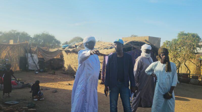 Sila : le Délégué de l’Action Sociale sur le site de l’incendie à Kerfi Sila : le Délégué de l’Action Sociale sur le site de l’incendie à Kerfi