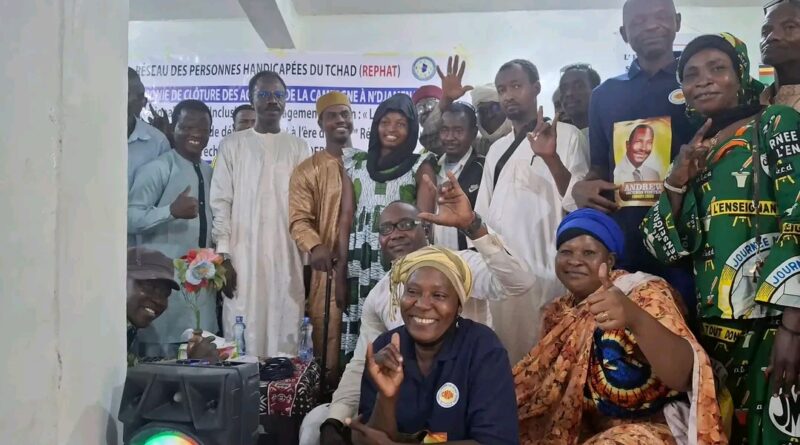 N’Djamena : Clôture de la campagne nationale pour l’inclusion des personnes en situation de handicap