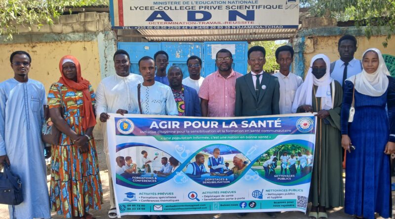 Tchad : lancement de l’initiative « Agir pour la Santé » au Lycée Scientifique ADN