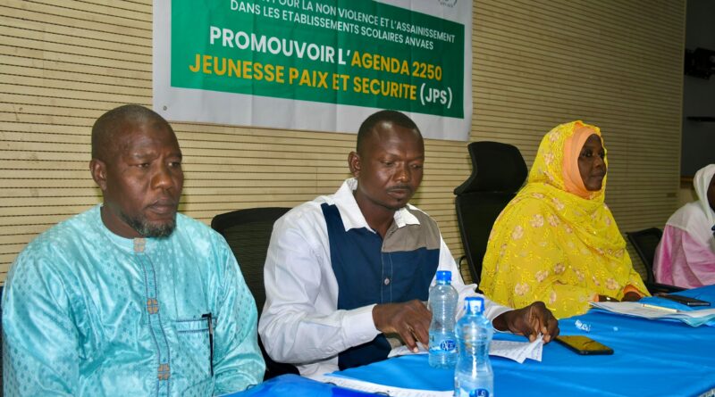 Tchad : l’ANVAES sensibilise les jeunes à l’Agenda 2250 sur la paix et la sécurité