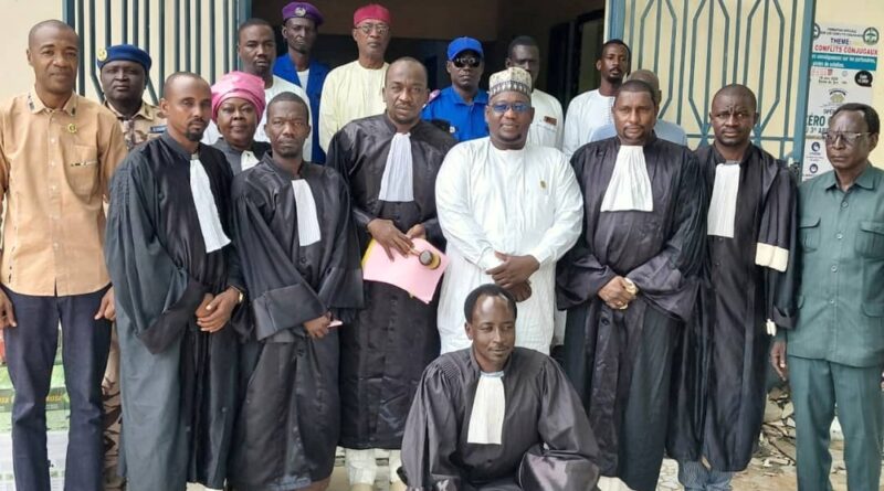 N&rsquo;Djamena : Abdoulaye Issa Mahamat officiellement installé comme juge de paix du 3ᵉ arrondissement
